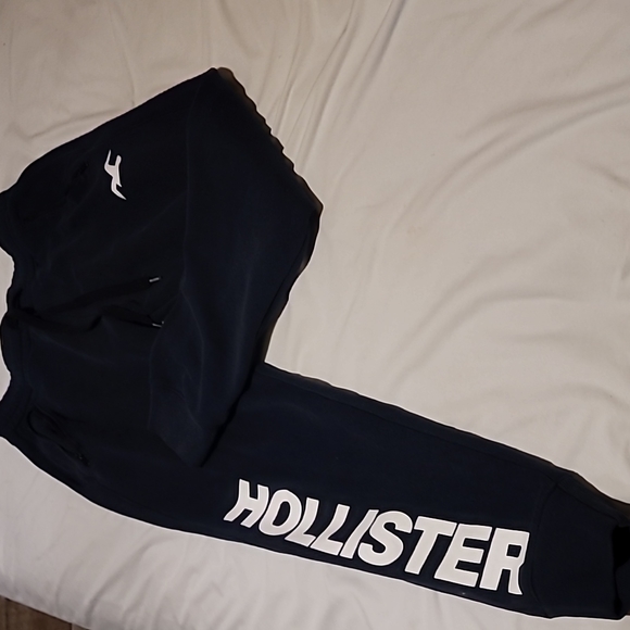 Hollister Pants Mens Navy Blue Hollister Sweatpants Poshmark